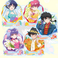 Anime Ranma ½ Saotome Ranma Tendou Akane 15cm Acrylic Stand Desktop Decor Birthday Gift keychain