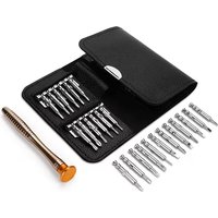 25-in-1 Precision Screwdriver Set, Compact Portable Mini Repair Tool Kit for Smartphones, Laptops, Glasses & Cameras