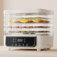 【ESSENTIALS 】Food Dehydrator-5-Tier Electric Fruit& Vegetable Dryer With Smart Touch Control For Fruits, Vegetables, Meat, Snack