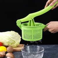 1pc Spinner Creative Pressing Vegetable Stuffing Squeezer Fruit Squeezing Hand-Pressure Dehydration Tool