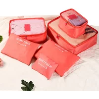 Travel and business trips Storage Bag Large Capacity Waterproof Luggage Clothing Underwear Storage Bag Fashion Bag With Zipper