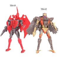 【Spot】 Transformed toys TB-03 TB-02 Beast Wars Moving Humanoid Toys Moving Robot Model Original Box