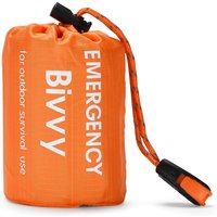 Sac de couchage de survie d'urgence en plein air, couverture thermique en Mylar, sac étanche et réutilisable, Portable, Camping, randonnée, équipement d'urgence