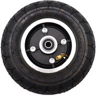 8 Inch Electric Scooter Wheel 200x50 Pneumatic Inner and Outer Tire Aluminum Alloy 10/12mm Hub with Bearing
