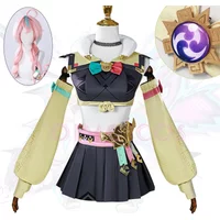 Genshin Impact Varesa Cosplay Costume Adult Carnival Uniform Anime Game Halloween Party Masquerade Costumes Women