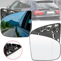 For Bmw X5 E70 Lci 2007-2013 E71 E72 2008-2014 Left Right Side Door Wing Mirror Glass Heated 4 Pins Lens Convex Exterior Auto