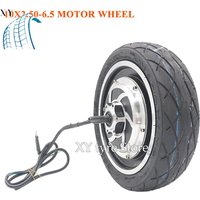 36V 48V 350W 500W 10x2.50-6.5 CHAOYANG Tubeless Tire Motor For 10 Inch Electric Scooter Brushless Scooter Hub Motor Parts