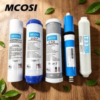 MCOSI 5 Stage Filter Cartridge 50/75/100GPD RO Membrane Water Purifier Reverse Osmosis System Water Filters For Household