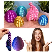 3D Printing Easter Egg Ornaments Effectively Relieve Stress Office Desktop Decoration Children's Festival Gifts