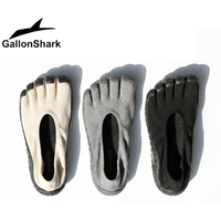 Barefoot Minimalist Five Toes Water Shoes for Men Women, Knit Breathable Non-Slip Quick Drying Beach Aqua Socks