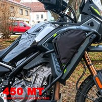 For CFMOTO 450MT Accessories Tool Placement Frame Bag Crashbar MT450 450 MT Motorcycle Original Frame Crash Bar Waterproof Bag
