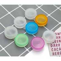 Portable Contact Lens Case Translucent Contact Lens Case Translucent Contact Lens Box Minimalist For Studying Travel Home