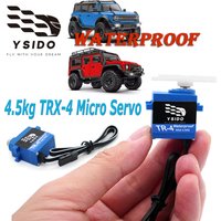 YSIDO TR-4 RC Car Servo Metal Gear Mini 4.5KG Waterproof Micro Servo for Traxxas TRX4M 1/18 TRX4 1/10 Scale RC Car Upgrade Parts