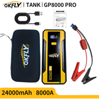 GKFLY 4000A 8000A Auto-Starthilfe Powerbank Batterie-Booster-Ladegerät 12V Startgerät Benzin Diesel Auto-Starter Booster