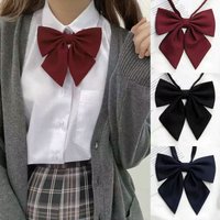 Women's Bowtie Bow Bowknot Adjustable Pre-tied Bow Tie Necktie for Lolita JK Cosplay Costume Accessory