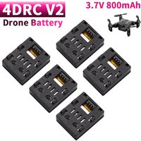Upgrade 4D-V2 RC Drone Battery For 4DRC V2 Mini Four Helicopter Accessories Folding RC 3.7V 800mAh Lipo Battery