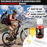 60ml Mineral Oil Bicycle Brake System Bleed Kit Tools MTB Brake Fluid Change Hydraulic Kits for SHIMANO TEKTRO Avid Series