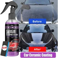 Shine Protector & Detailer High Protection Portable Ceramic Coating Agent 30/100ml Car Paint Surface Cleaning Agent