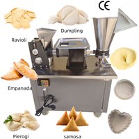 4800pcs/h Automatic Momo Ravioli Folding Large Pie Maquina Para Hacer Somosa Empanada Spring Roll Dumpling Samosa Make Machine