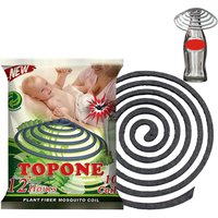 Natural Bamboo Pulp Mosquitoes Coil Repelling Incense Cockroaches Flies Repel For Home Travel Hiking Camping Indoor Activities