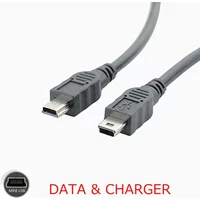 50cm 5Pin Mini USB Mini B Male to Mini B Male M/M Extension Data Line Cable cord data & charge