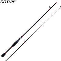 Goture Lure Fishing Rod 1.8m 2.1m 2.4m Carbon+Glass Fiber Spinning Baitcasting Travel Lure Rod 3-50g M Power Ultralight Pole