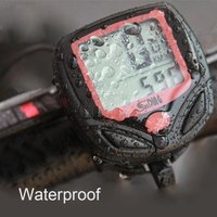 Bike Computer with LCD Display, Waterproof Bicycle Speedometer Odometer, Digital Cycling Mileage Tracker for MTB Road Bike