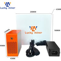 Lucky Miner LG07 11MH/s+15W Obsługuje DOGE/LTC Kryptoloteria Maszyna do Kopania Kryptowalut Domowy Koparka Kryptowalut
