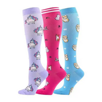 Compression Socks Medical Blood Circulation Swelling Men Women Elastic Socks Outdoor Marathon Fitness Travel Flying Sports Socks