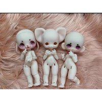 BJD Doll Little Hamster Doll Doll 14cm Action Doll Animal Body Resin Toy Birthday Gift Girl's Doll Kawaii Free Shipping Project