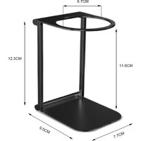 Foldable Portable Aluminum Alloy Coffee Drip Stand Universal Fit Espresso Machine Hand Pour-Over Maker for Camping Travel