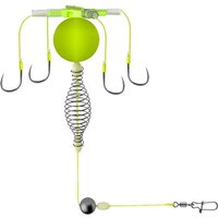 2025 String Hook Fishing Bait Cage Four Hook Carbon Steel Line Group Feeder Sinker Float Sharp Fishing Spring Bait Cage Sea
