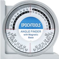 Magnetic Angle Finder Locator Mini Inclinometer Measurement Tool Protractor Tilt Level Meter Dual Level Bubble Back Comparison T