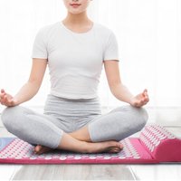 Nail Mat Acupressure Shakti Mat with Needles Massage Pad Neck, Back, and Foot Cushion Yoga Relieve Pain Relax Muscle AMD001