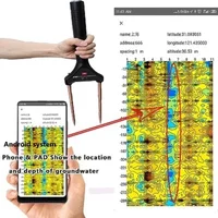 High Accuracy 300meters Mobile underground water detector/ fresh finder HC003