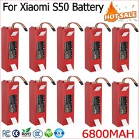 14,4V 6800mAh Ersatzakku für Xiaomi S50, kompatibel mit Roborock S55 S60 S65 S50 S51 S5 1S Staubsauger, wiederaufladbarer Akku