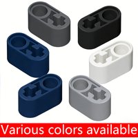 20PCS 60483 74695 40147 Liftarm Thick 1x2 Axle Hole Bricks Collections Bulk Modular GBC Toys For Technical MOC Buildings Blocks
