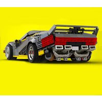 1138PCS MOC City Champion CyberpunkS 2077 | QUADRA V-TECH TURBO-R GAMES Model Building Blocks Stacking Bricks Creative Toy Gift