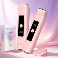 Women's Portable 2 in 1 Electric Hair Remover for Underarm Bikini area Leg Arm, waterproof Rechargeable Epilator Bikini Trimmer