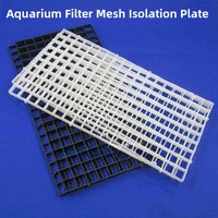 Aquarium Landscape Grid Board Isolation Board Bottom Filter Pad Crab Climbing Net Tank Decorative Elements Pet Supplies