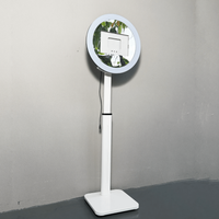 Adjustable Height iPad Photo Booth for 12.9/13/11/10.5 Inch Photobooth Machine Quick Install Photobooth Professionnel