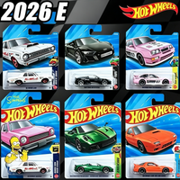 2026 Hot Wheels E 1/64 Mainline Series Case Simpsons Pagani Audi Mazda Dodge Collectible Die-cast Vehicle Toy Car Model