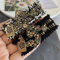 Korean Fashion Flower Hair Clips for Women Girls Rhinestone Duckbill Clamp Hairpins Barrettes Hairgrip Hair Accessories