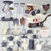 Children's Beach Toy Set Sand Digging Water Toy Beach Bucket Hourglass Shovel Beach Sand Play Tool Garden decor Water Play