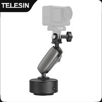 TELESIN Electric Suction Cup Mount For Gopro Insta360 DJI Action Camera 360° Rotation Holder Universal For Action Camera