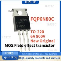 10-20PCS New Original FQP6N80C FQP 6N80C 6N80 TO-220 6A 800V MOS Field effect transistor In Stock