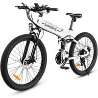 AliExpress NONE SAMEBIKE Electric Bicycle LO26-II 900W Motor 48V14AH Battery Hydraulic brake Folding Electric Bike 26-inch Tire off-Road E-bike