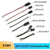 AFRC S1001 JST(ZH)1.5mm to JR plug cable connector Various RC adapter cables JST1.0 1.5 JR Futaba for RC DIY Assembly Upgrading