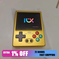 Gkd Pixel 2 Metal Handheld Game Console Retro Nostalgia Game Console 2.4in 640x480 Ips Screen Full Metal Body Cnc Custom Gift