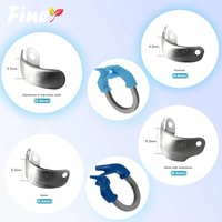 20/50pcs Dental Matrix System Clamp Ring Dental Matrix Bands Dental Sectional Matrix M4 Teeth Replacement Dental Materials